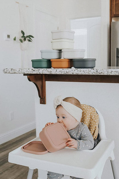 The Dearest Grey Mini Bento Box - Rosewood - 850037245703
