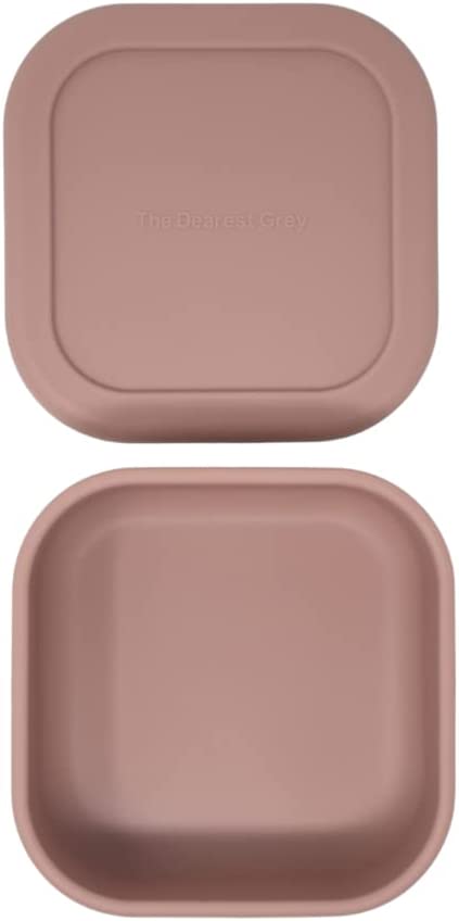The Dearest Grey Mini Bento Box - Rosewood - 850037245703