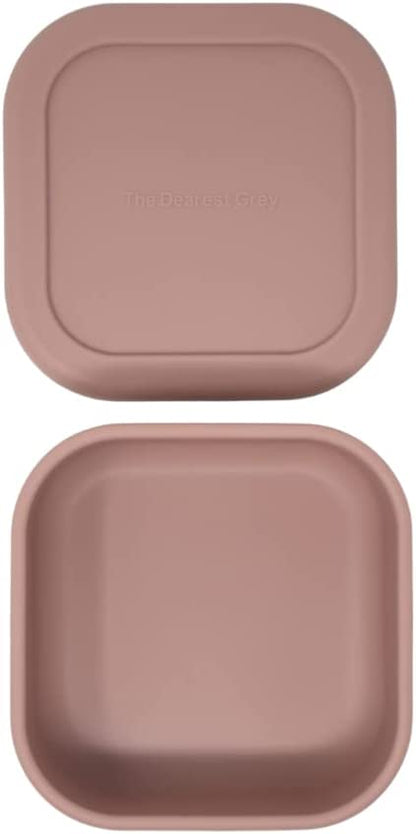 The Dearest Grey Mini Bento Box - Rosewood - 850037245703