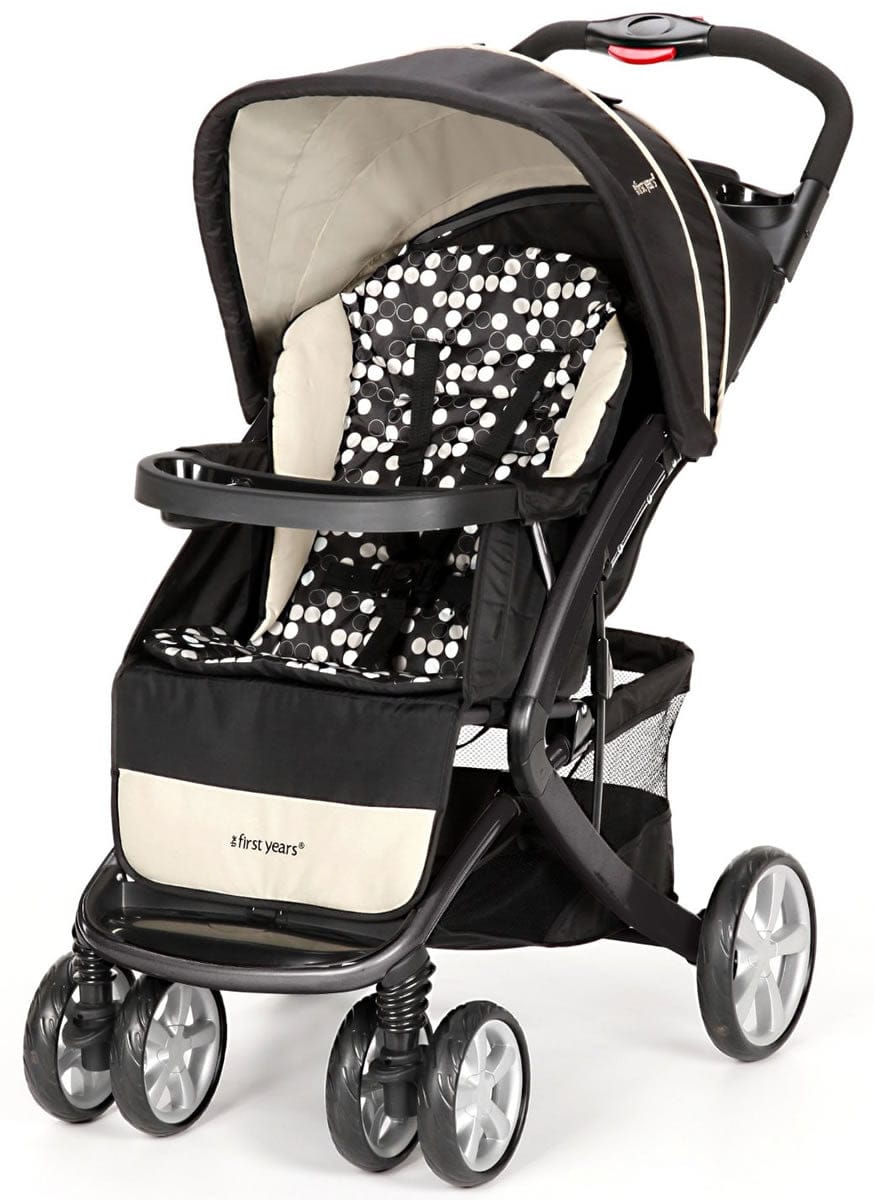 The First Years Burst Stroller - Black / Khaki