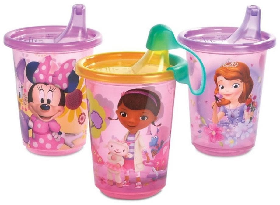 The First Years Disney Characters (Girl) Take & Toss 10oz Sippy Cups - 3 Pack - Y10372