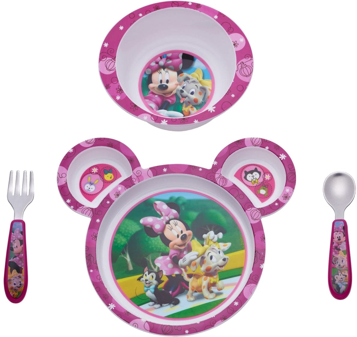The First Years Disney Minnie Mouse 4-Piece Feeding Set - Y9069