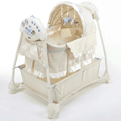 The First Years Sway 'n Soothe Auto-Rocking Bassinet - Y7043