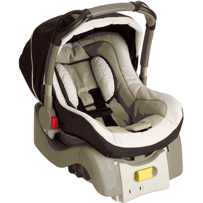 The First Years Via Infant Car Seat in Cappuccino - Y11009