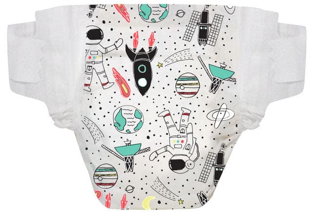 The Honest Company Diaper Pack - Space Travel - Size 0 (Newborn)