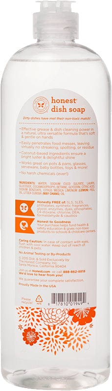 The Honest Company Dish Soap - White Grapefruit