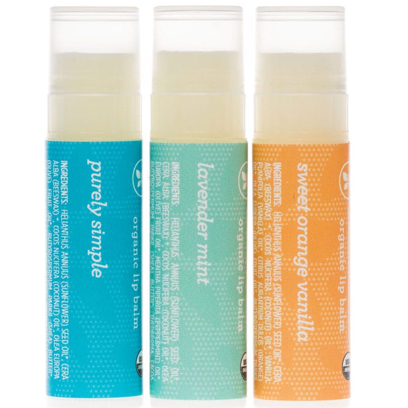 The Honest Company Organic Lip Balm Trio