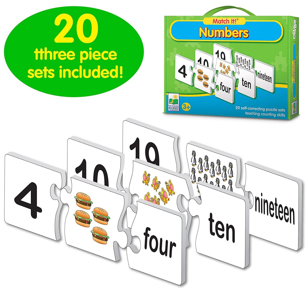 The Learning Journey Match It! - Numbers