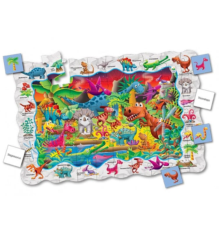 The Learning Journey Puzzle Doubles, Find It! Dinosaurs - 719855