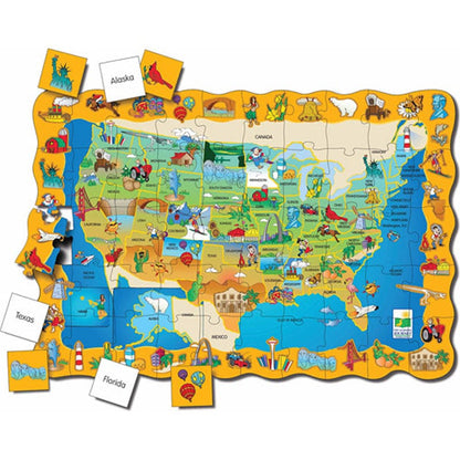 The Learning Journey Puzzle Doubles, Find It! USA - 697368