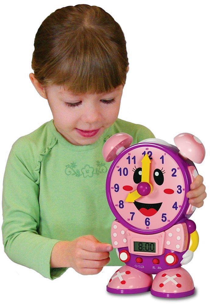 The Learning Journey Telly The Teaching Time Clock - Pink - 111581