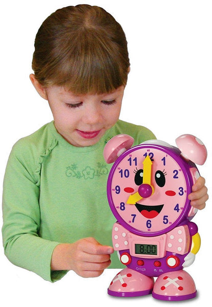 The Learning Journey Telly The Teaching Time Clock - Pink - 111581