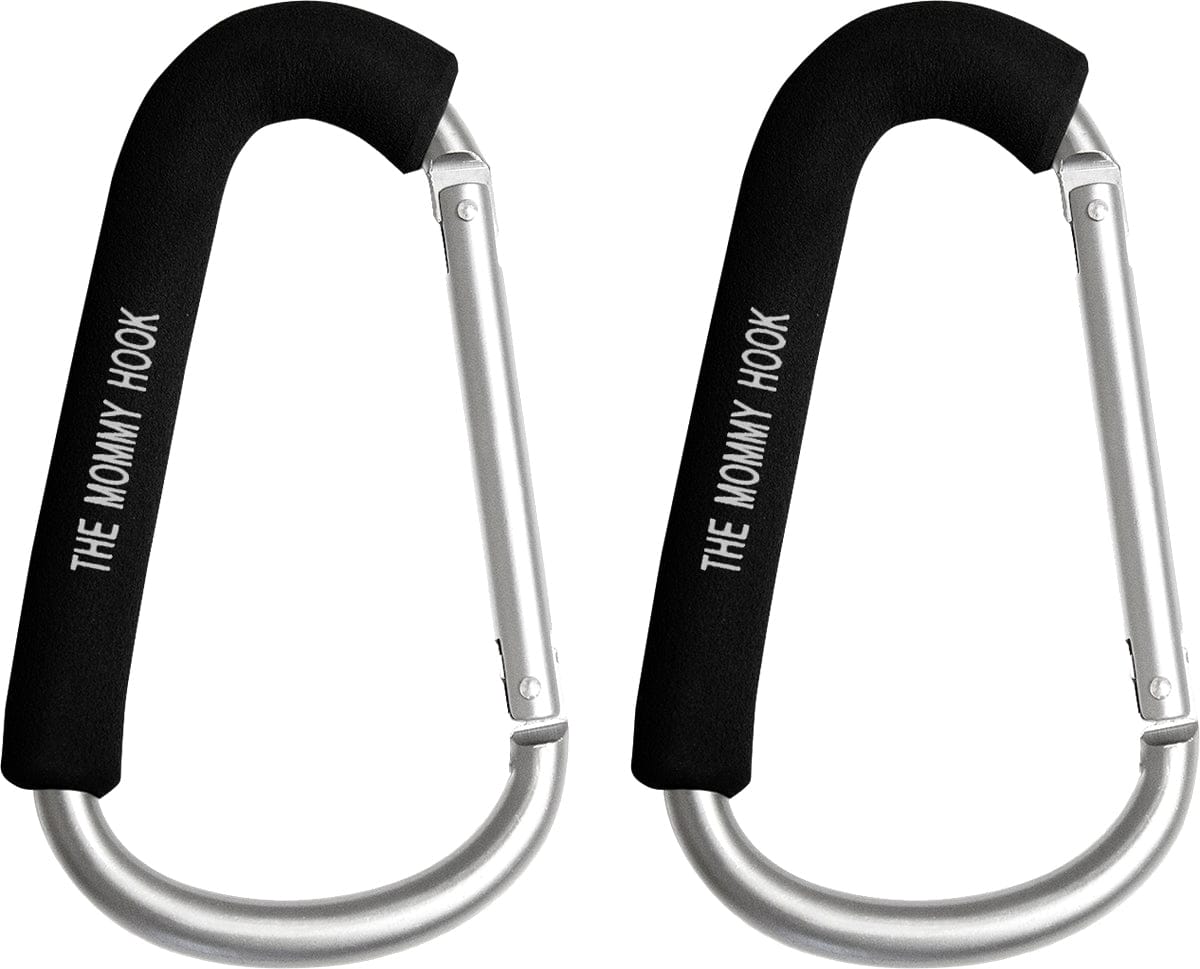 The Mommy Hook, 2 Pack - Black/Silver - BK2006