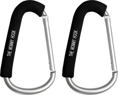 The Mommy Hook, 2 Pack - Black/Silver - BK2006