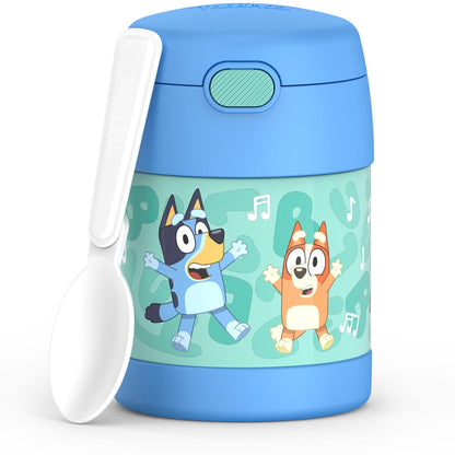 Thermos FUNtainer Licensed Stainless Steel Food Jar, 10oz - Bluey