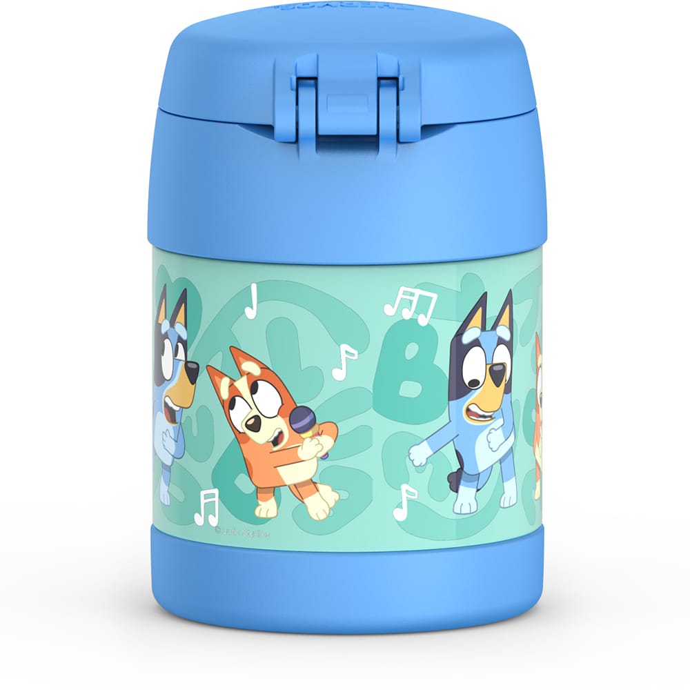 Thermos FUNtainer Licensed Stainless Steel Food Jar, 10oz - Bluey