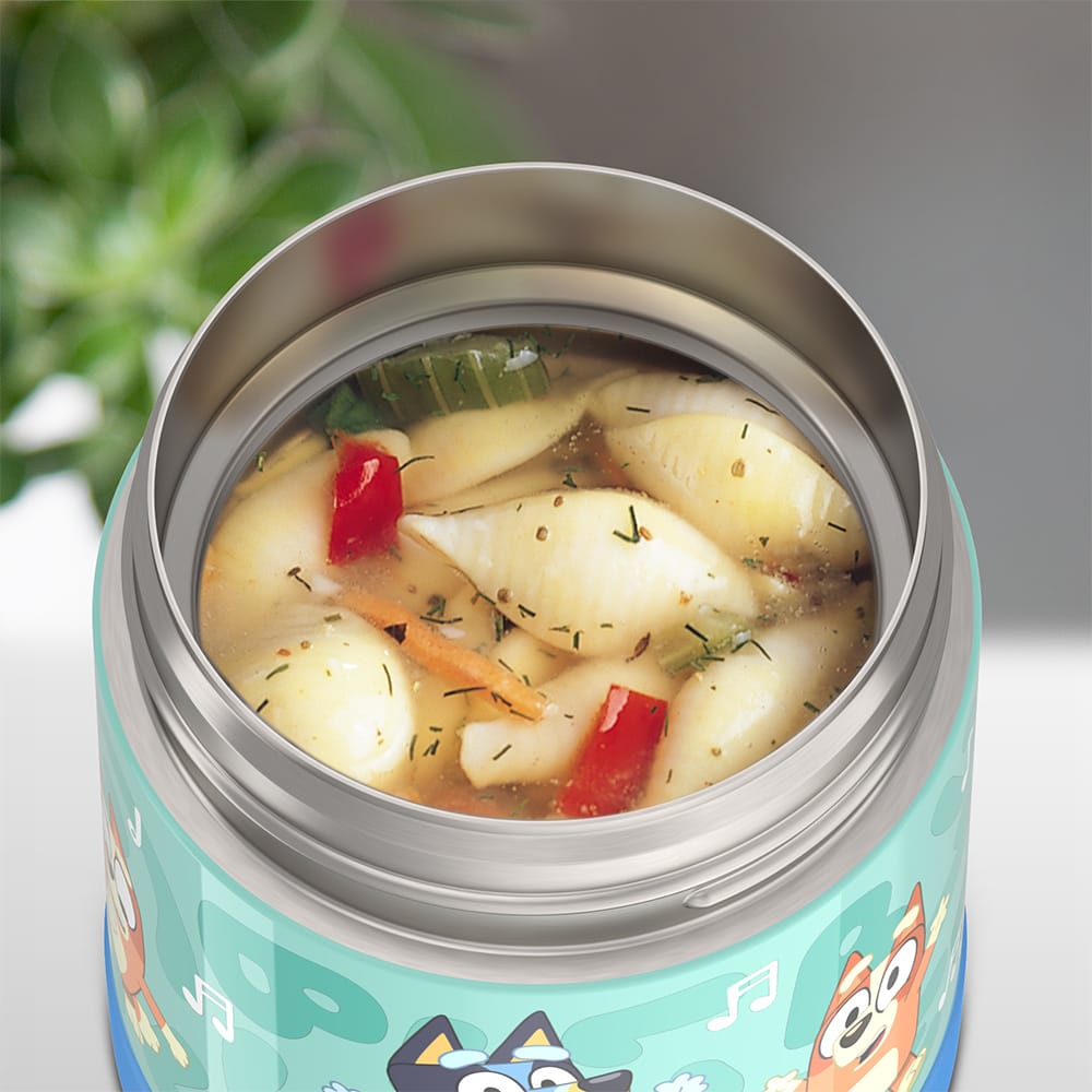 Thermos FUNtainer Licensed Stainless Steel Food Jar, 10oz - Bluey