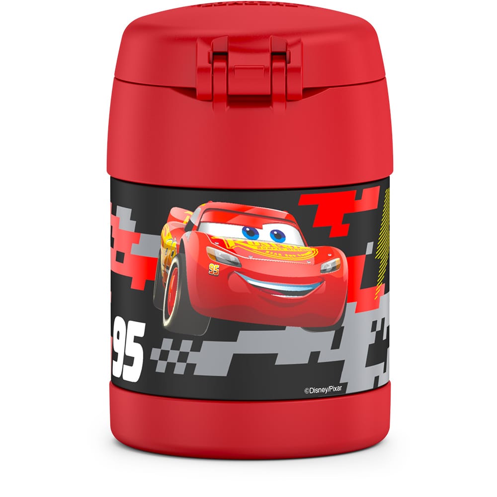 Thermos FUNtainer Licensed Stainless Steel Food Jar, 10oz - Cars