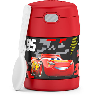 Thermos FUNtainer Licensed Stainless Steel Food Jar, 10oz - Cars