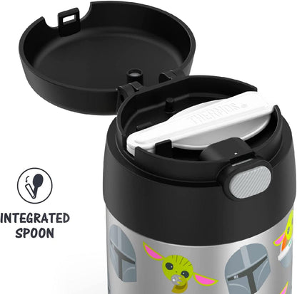 Thermos FUNtainer Licensed Stainless Steel Food Jar, 10oz - Mandalorian - F3102MD6