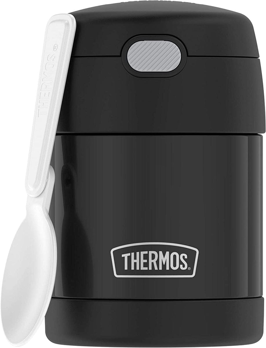 Thermos FUNtainer Stainless Steel Food Jar, 10oz - Matte Black - F3100BK6