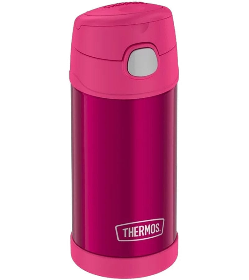 Thermos FUNtainer Vacuum Insulated Stainless Steel Straw Water Bottle 12oz - Pink - F4019PK6