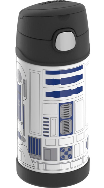 Thermos FUNtainer Vacuum Insulated Stainless Steel Straw Water Bottle 12oz - Star Wars