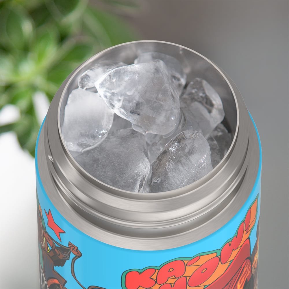 Thermos FUNtainer Vacuum Insulated Stainless Steel Straw Water Bottle 12oz - Cars
