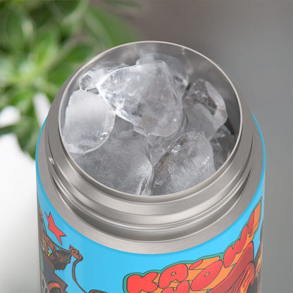 Thermos FUNtainer Vacuum Insulated Stainless Steel Straw Water Bottle 12oz - Cars