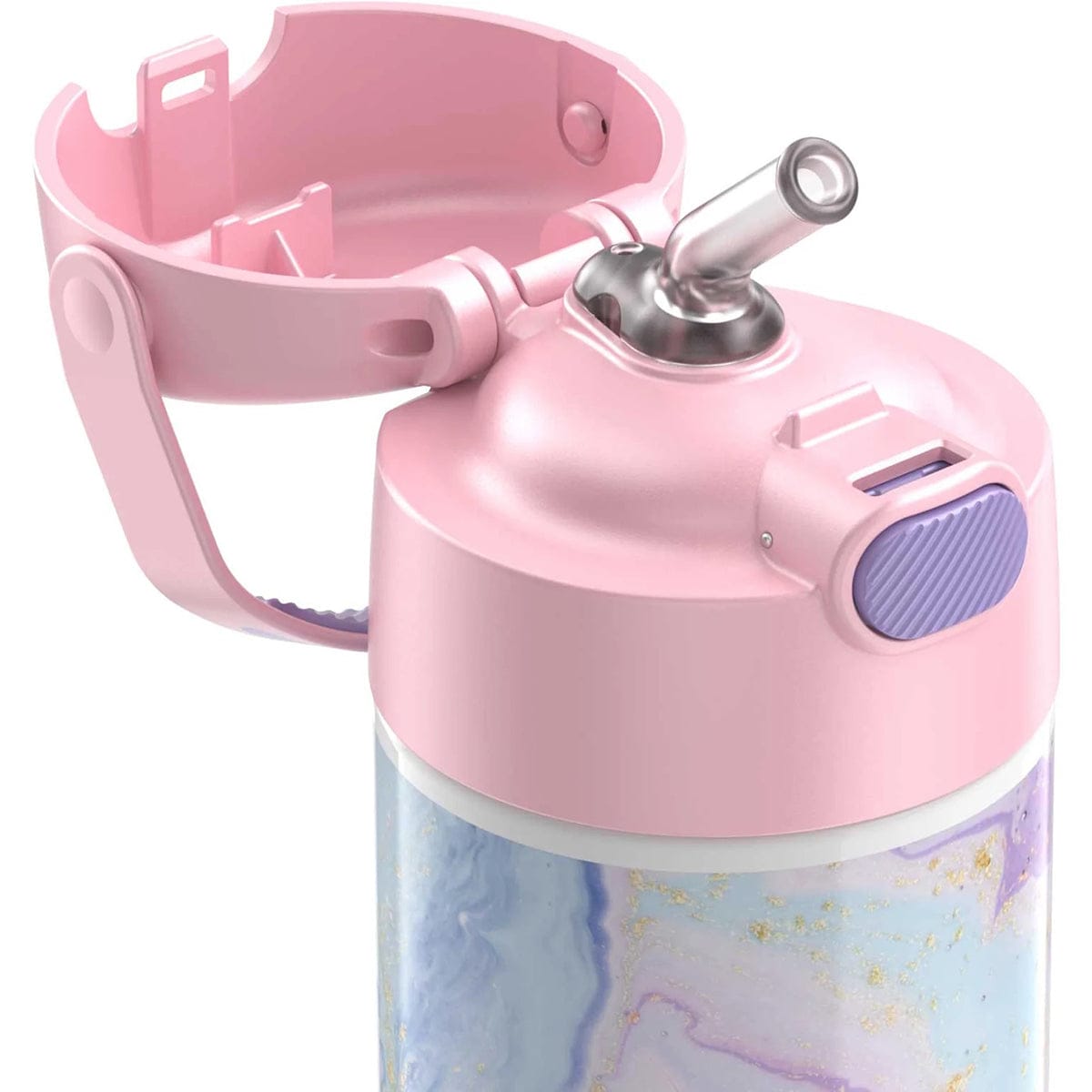 Thermos FUNtainer Vacuum Insulated Stainless Steel Straw Water Bottle, 12oz - Dreamy - F4101DR6