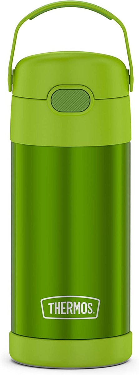 Thermos FUNtainer Vacuum Insulated Stainless Steel Straw Water Bottle 12oz - Lime - f4100lm6