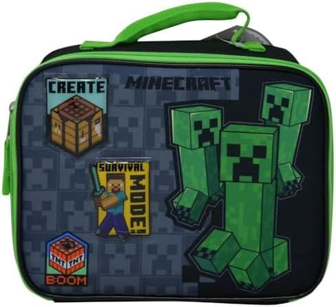 Thermos Soft Lunch Box - Minecraft