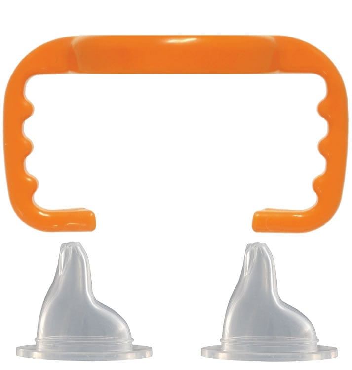 Thinkbaby Baby Bottle to Sippy Cup Conversion - Orange - 890397002141