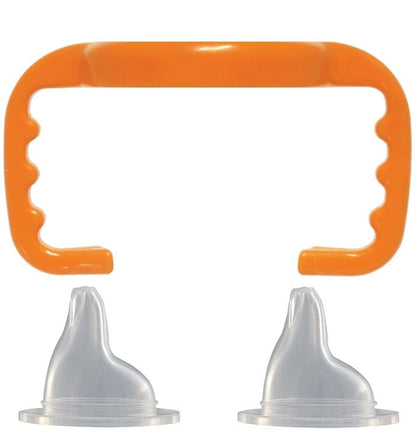 Thinkbaby Baby Bottle to Sippy Cup Conversion - Orange - 890397002141