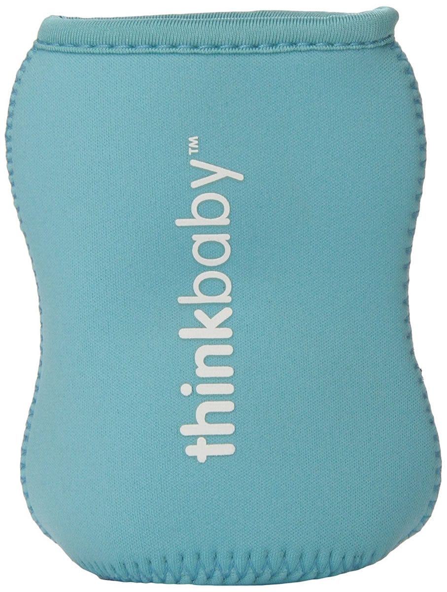 Thinkbaby Limestone Thermal Bottle Sleeve - Blue - 859871004491