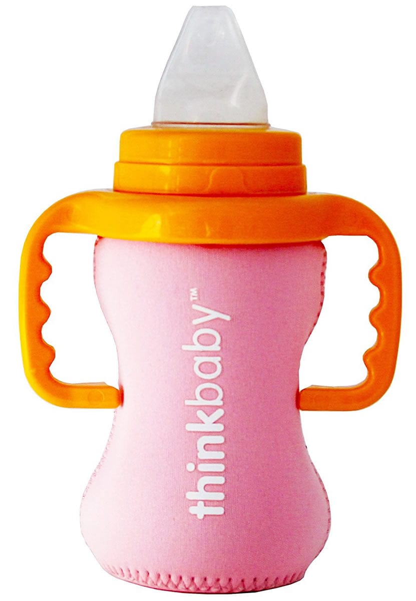 Thinkbaby Limestone Thermal Bottle Sleeve - Pink - 859871004507