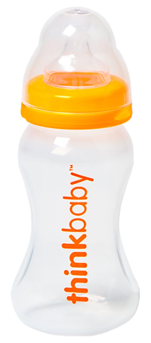 ThinkBaby Single Polypropylene Bottle with Stage B Nipple - 9 OZ - 890397002578