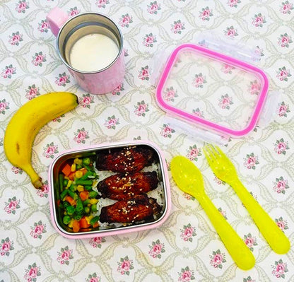 ThinkBaby The Complete BPA Free Feeding Set - Pink - 890397002011