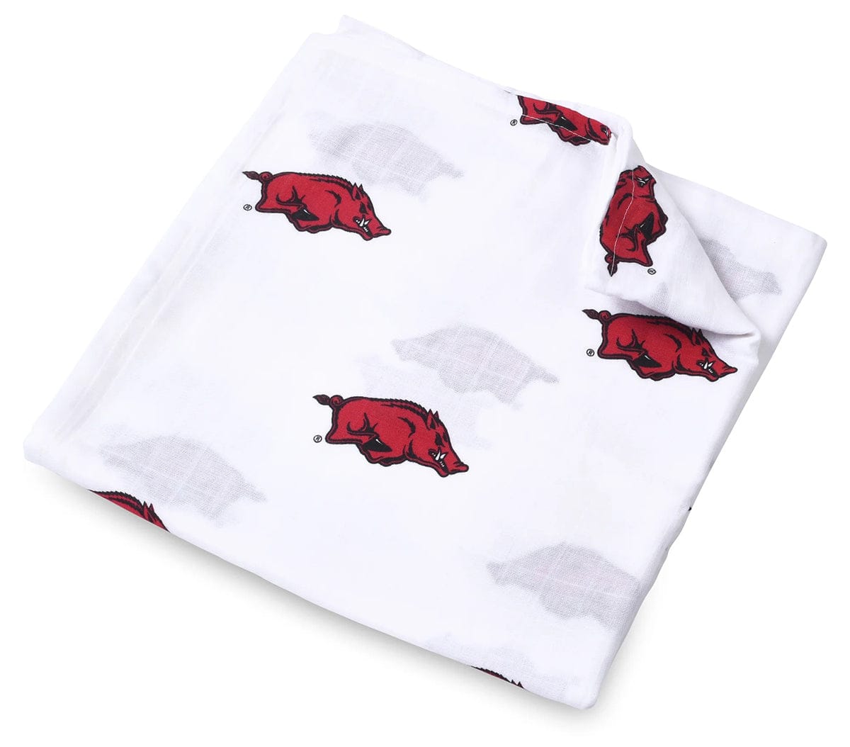 Three Little Anchors College Swaddle Blanket - Arkansas Razorbacks - TLAARK100