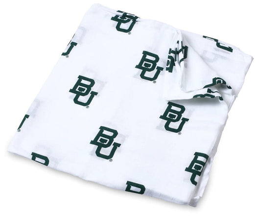 Three Little Anchors College Swaddle Blanket - Baylor Bears - TLABAY100
