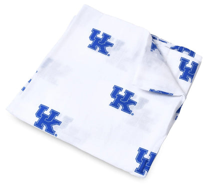 Three Little Anchors College Swaddle Blanket - Kentucky Wildcats - TLAUK100