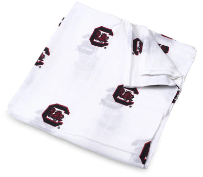 Three Little Anchors College Swaddle Blanket - South Carolina Gamecocks - TLAUSC100