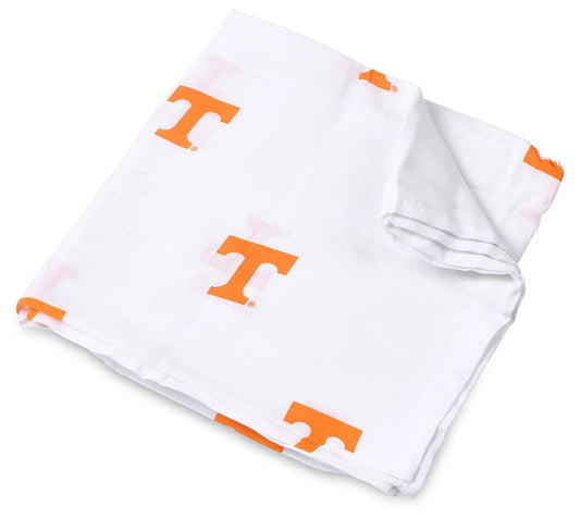 Three Little Anchors College Swaddle Blanket - Tennessee Vols - TLATN100