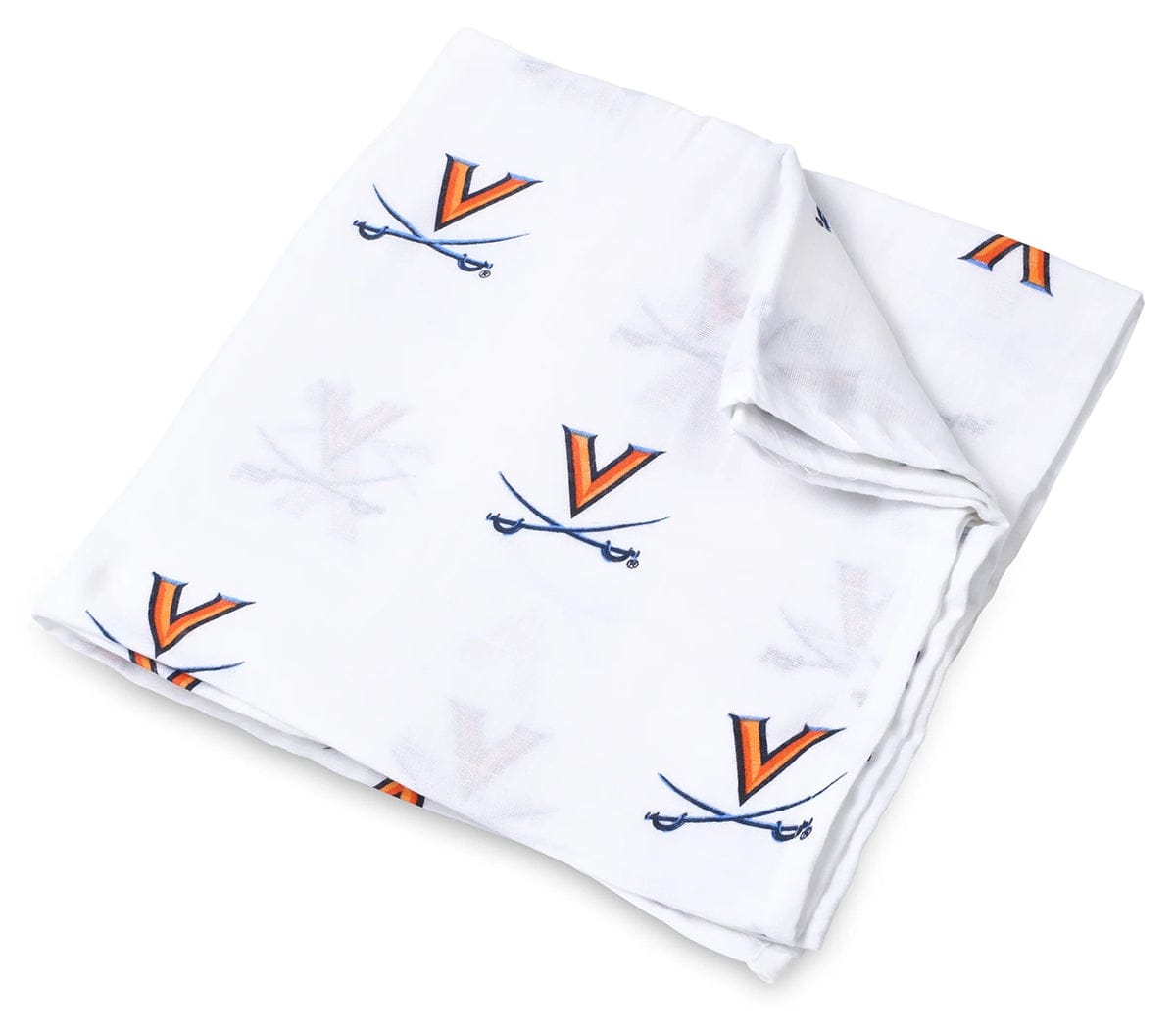 Three Little Anchors College Swaddle Blanket - Virginia Cavaliers - TLAVA100
