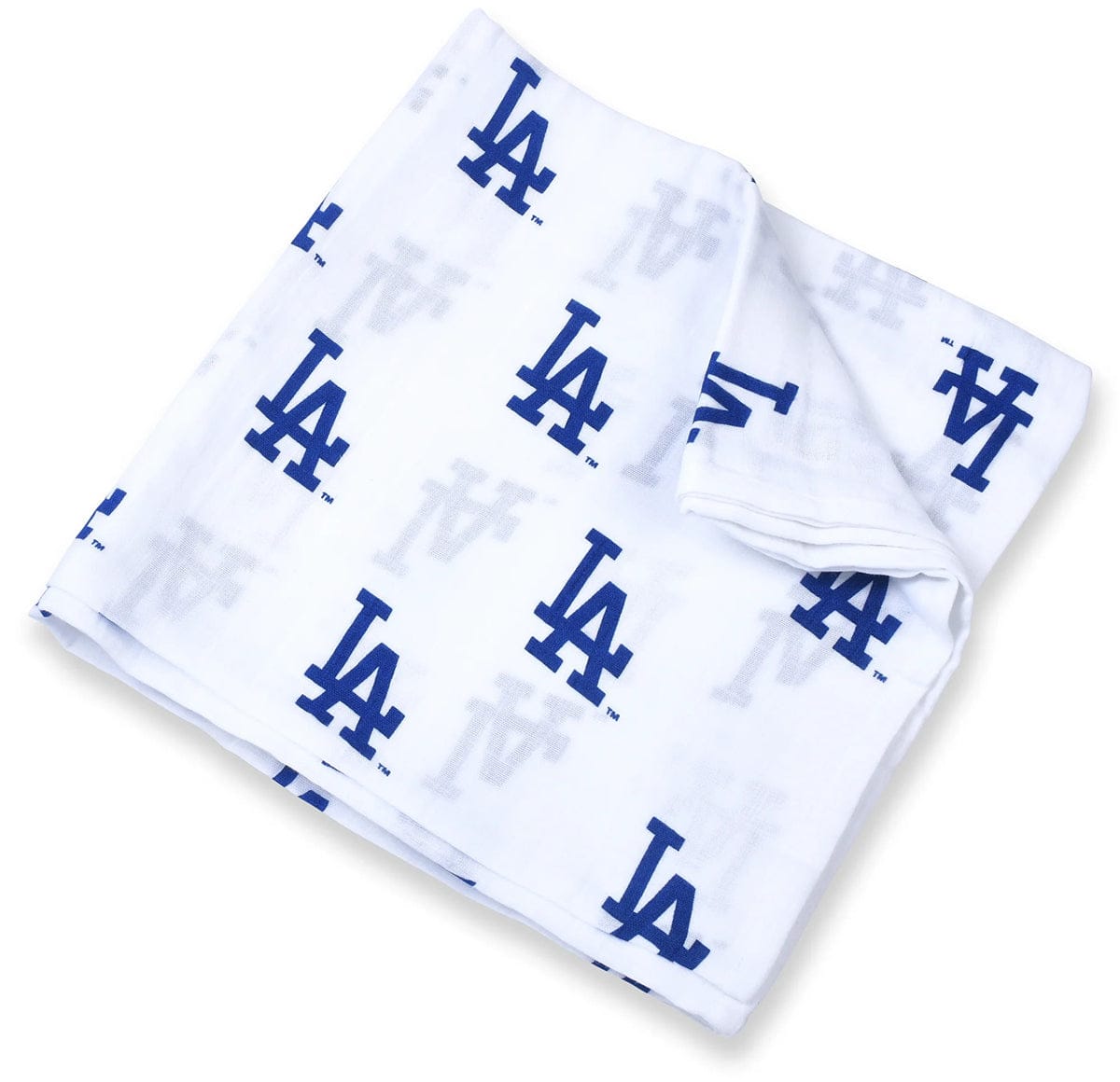 Three Little Anchors MLB Swaddle Blanket - Los Angeles Dodgers - TLALAD100