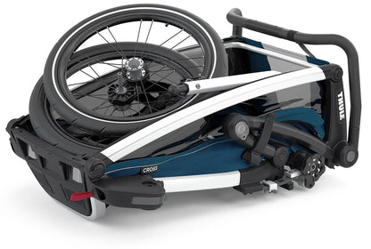 Thule Chariot Cross 1 Multisport Trailer + Stroller - Majolica Blue - 10202021