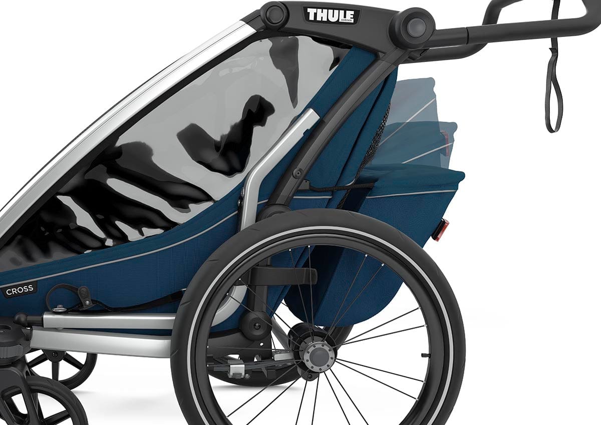 Thule Chariot Cross 1 Multisport Trailer + Stroller - Majolica Blue - 10202021