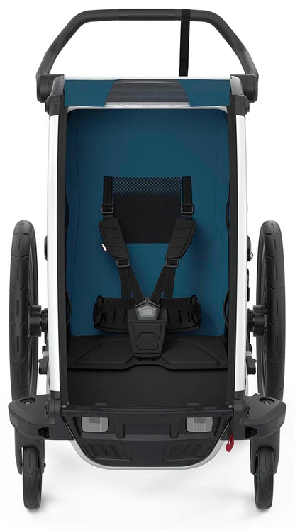 Thule Chariot Cross 1 Multisport Trailer + Stroller - Majolica Blue - 10202021