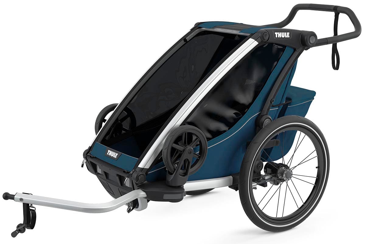 Thule Chariot Cross 1 Multisport Trailer + Stroller - Majolica Blue - 10202021