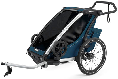 Thule Chariot Cross 1 Multisport Trailer + Stroller - Majolica Blue - 10202021
